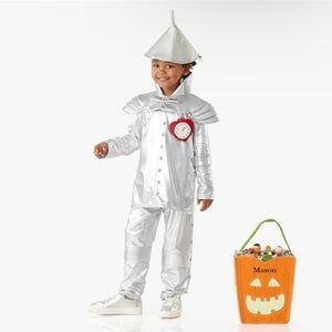 Pottery barn kids, the Wizard of Oz tin man Halloween costume
